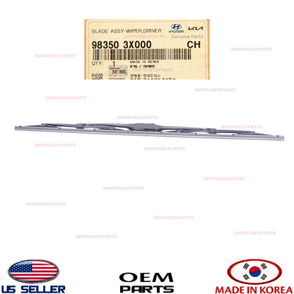 GENUINE Windshield Wiper Blade LEFT Driver Side ⭐ HYUNDAI KIA *See compatibility