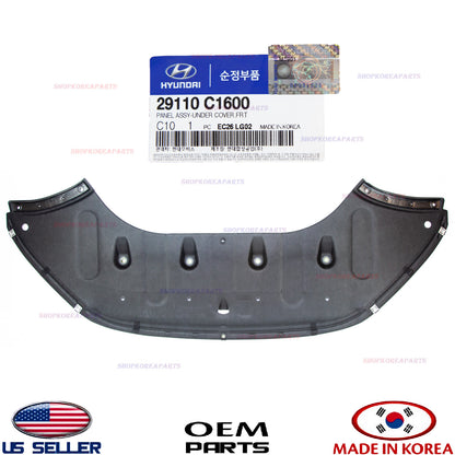 PANEL UNDER COVER FRONT GENUINE! HYUNDAI SONATA HYBRID 2018-2019 29110C1600