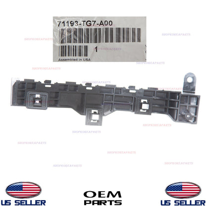 GENUINE Front Bumper Bracket RIGHT Passenger Side OEM Honda *See Compatibility