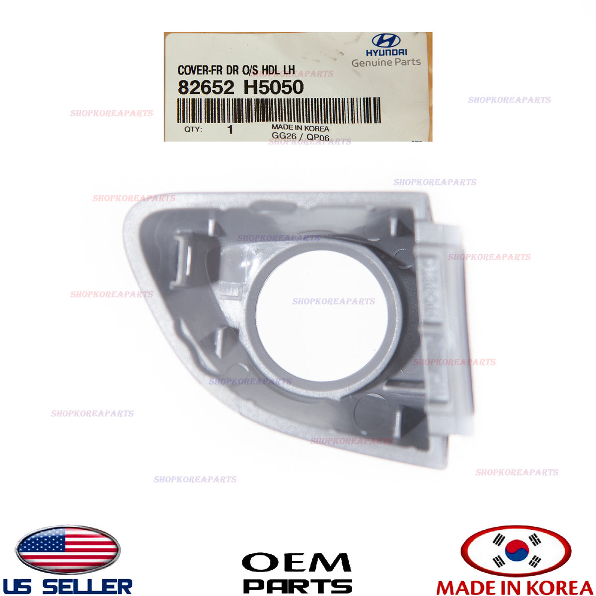 GENUINE Front Door Outside Handle Cover LEFT Driver Side ⭐OEM⭐ Accent 2018-2022