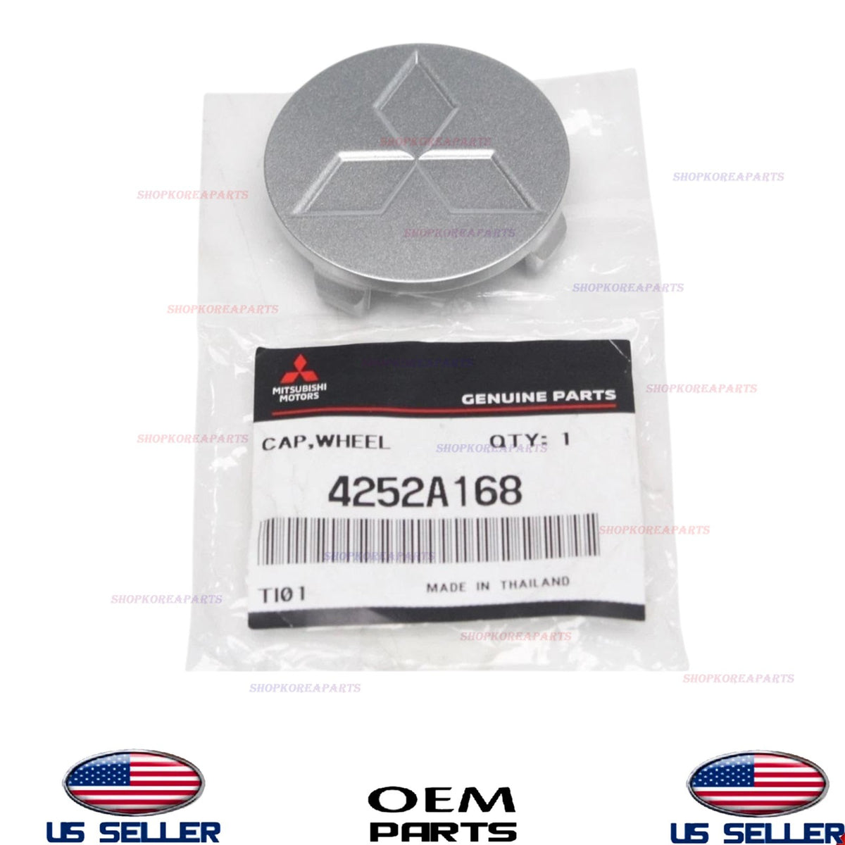 GENUINE Wheel Center Hub Cap 2021-2024 Mitsubishi Mirage 4252A168