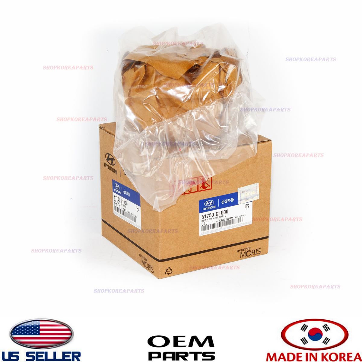 GENUINE Front Wheel Hub & Bearing OEM Sonata Tucson Optima *See compatibility