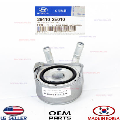 COOLER ENGINE OIL GENUINE! SONATA HYBRID 16-19 OPTIMA HYBRID 17-19 264102E010