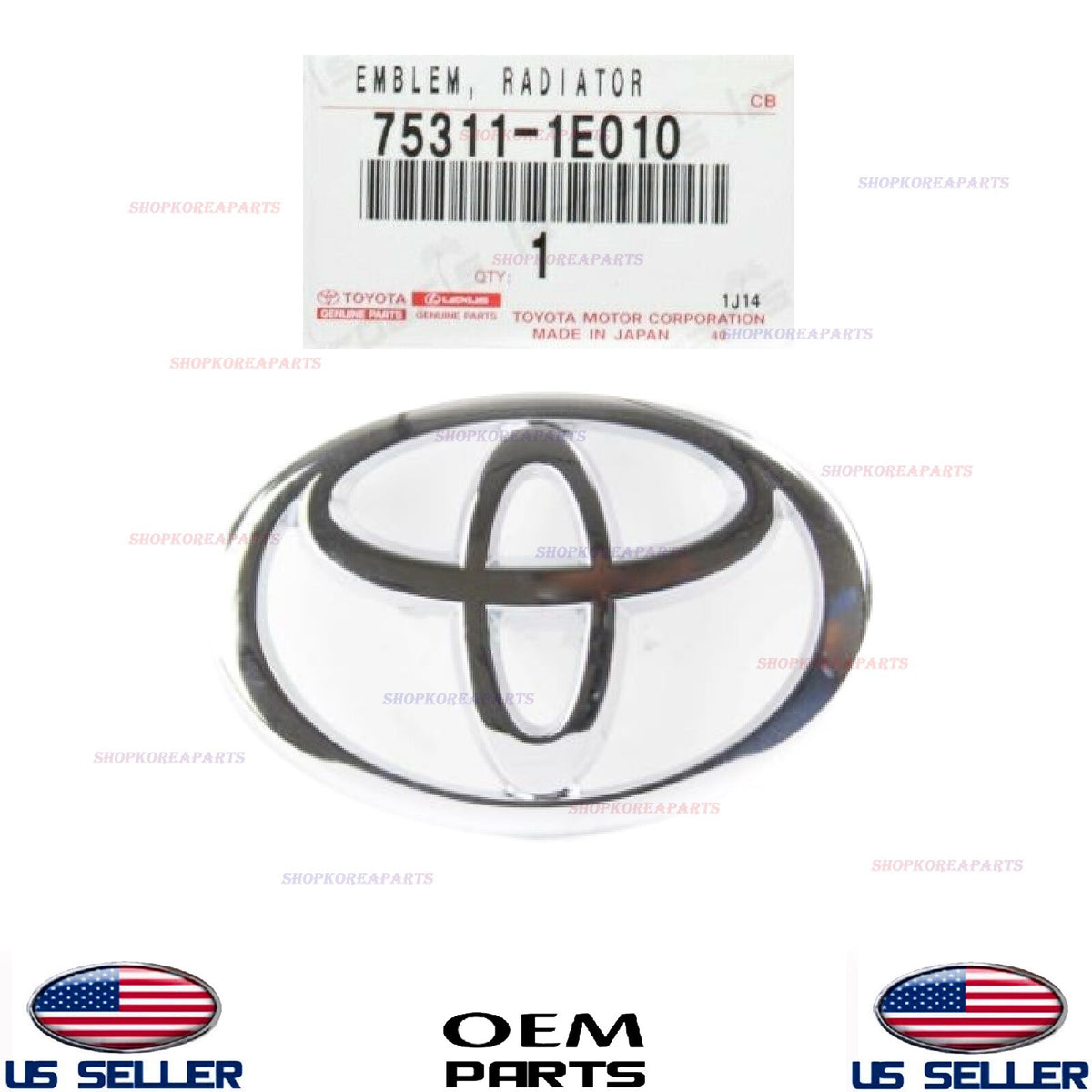 GENUINE Front Grille Emblem Logo Symbol ⭐OEM⭐ Toyota Rav4 2001-2003 75311-1E010