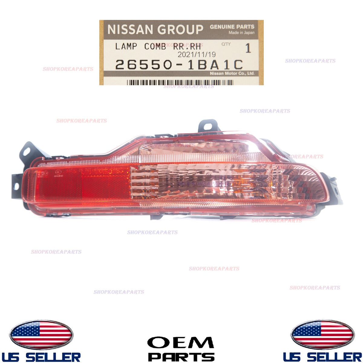 GENUINE Turn Signal Lamp Rear RIGHT Passenger Side ⭐OEM⭐ Infiniti QX50 EX37 EX35