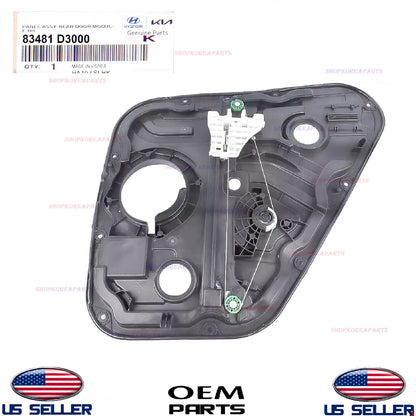 GENUINE OEM Rear Right Passenger Side Door Window Regulator 16-22 Hyundai Tucson