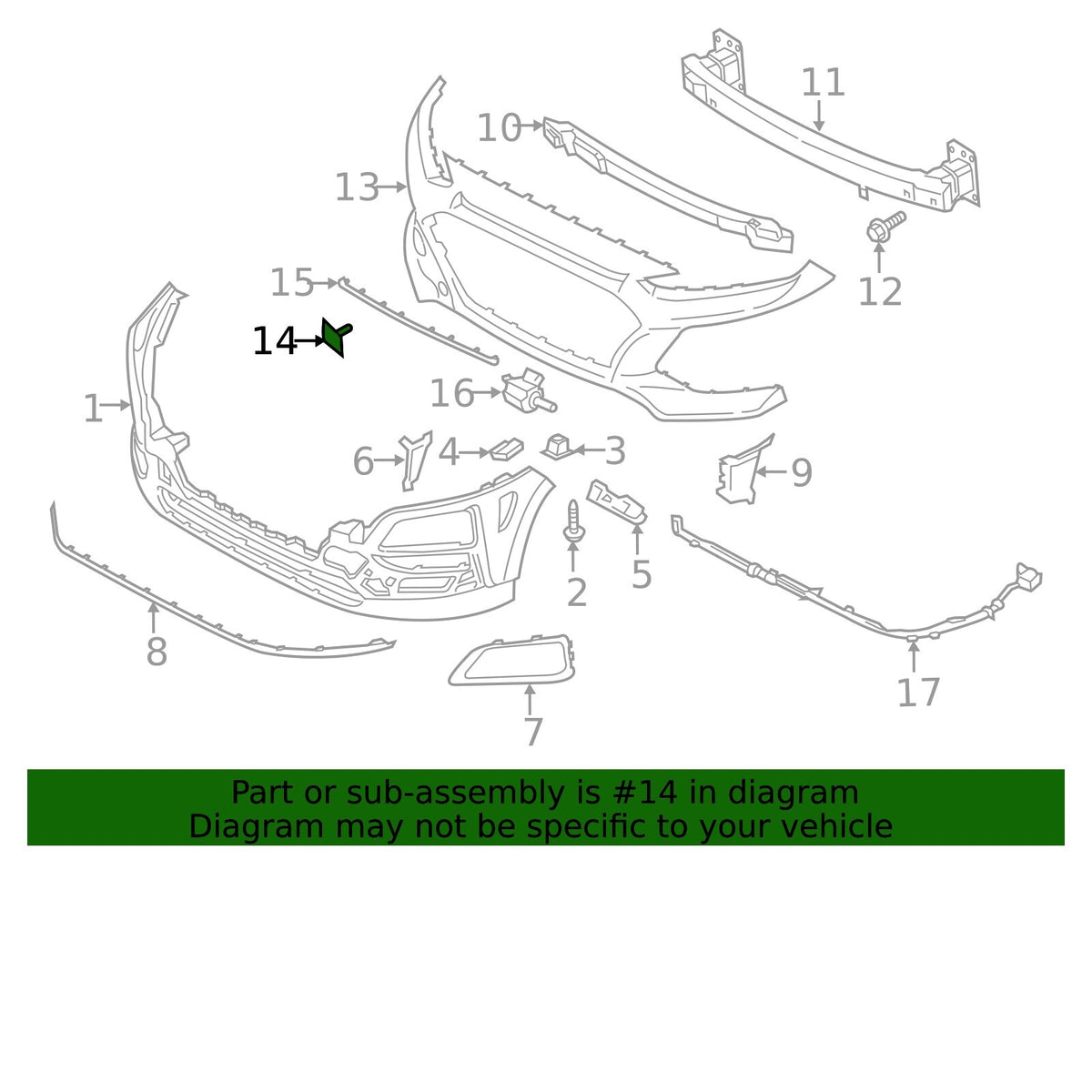 GENUINE OEM Front Bumper Tow Eye Cap 2018-2021 Hyundai Kona 86588-J9000