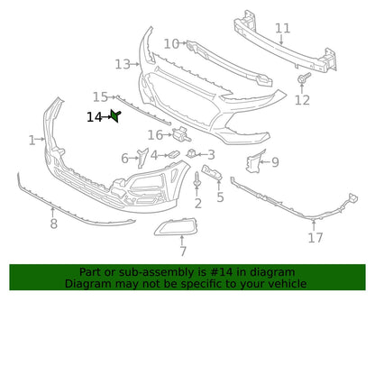 GENUINE OEM Front Bumper Tow Eye Cap 2018-2021 Hyundai Kona 86588-J9000