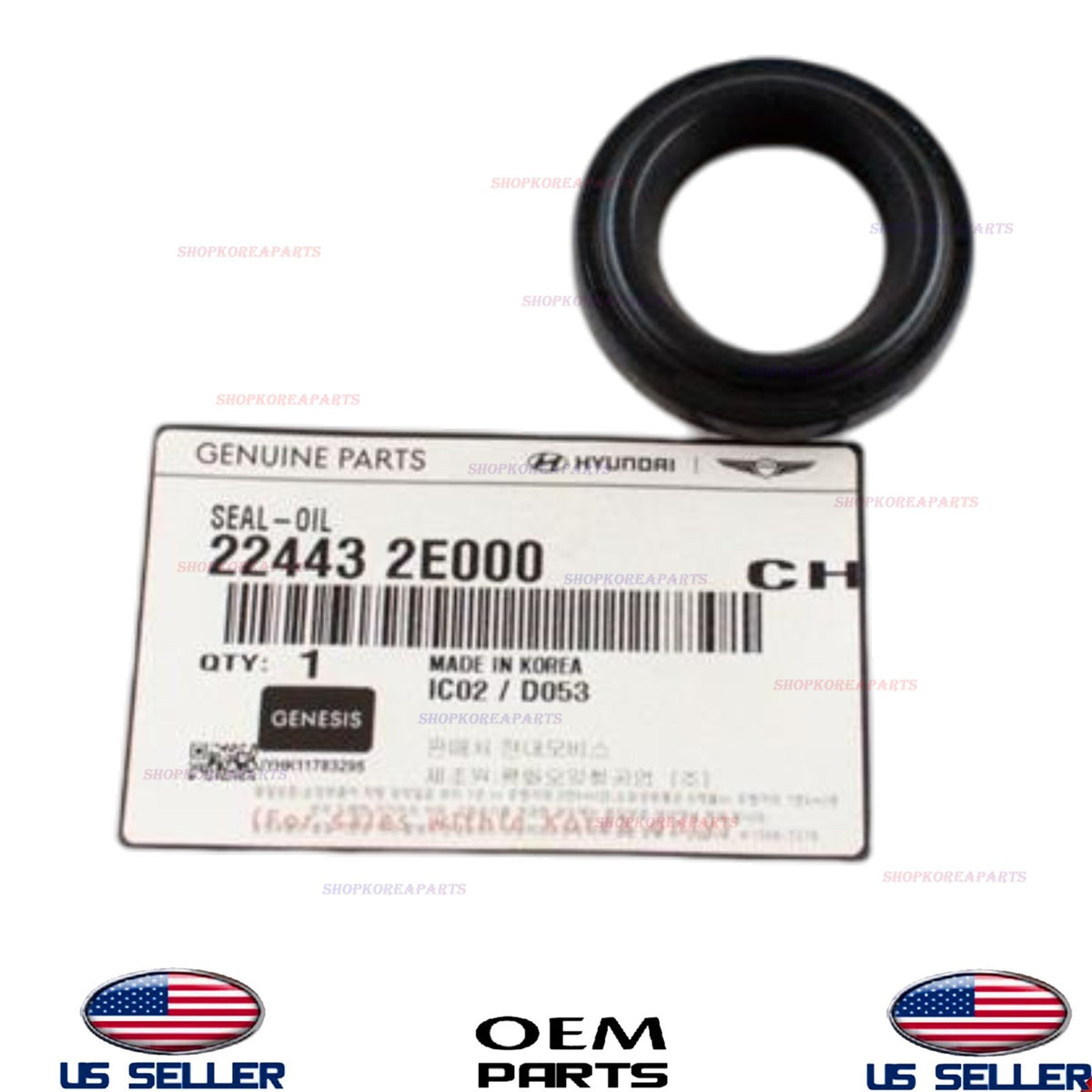 GENUINE Valve Cover Oil Seal 2011-2026 Hyundai Kia Genesis *See List 22443-2E000