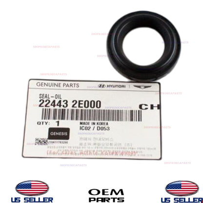 GENUINE Valve Cover Oil Seal 2011-2026 Hyundai Kia Genesis *See List 22443-2E000