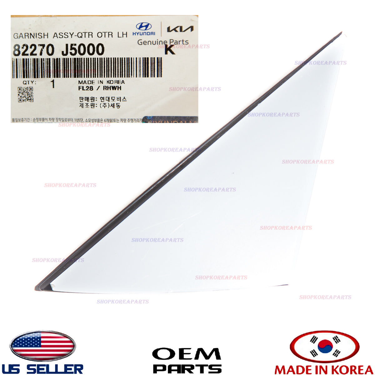 GENUINE Front Door Trim Molding Garnish Delta LEFT Driver Side OEM STINGER 18-23