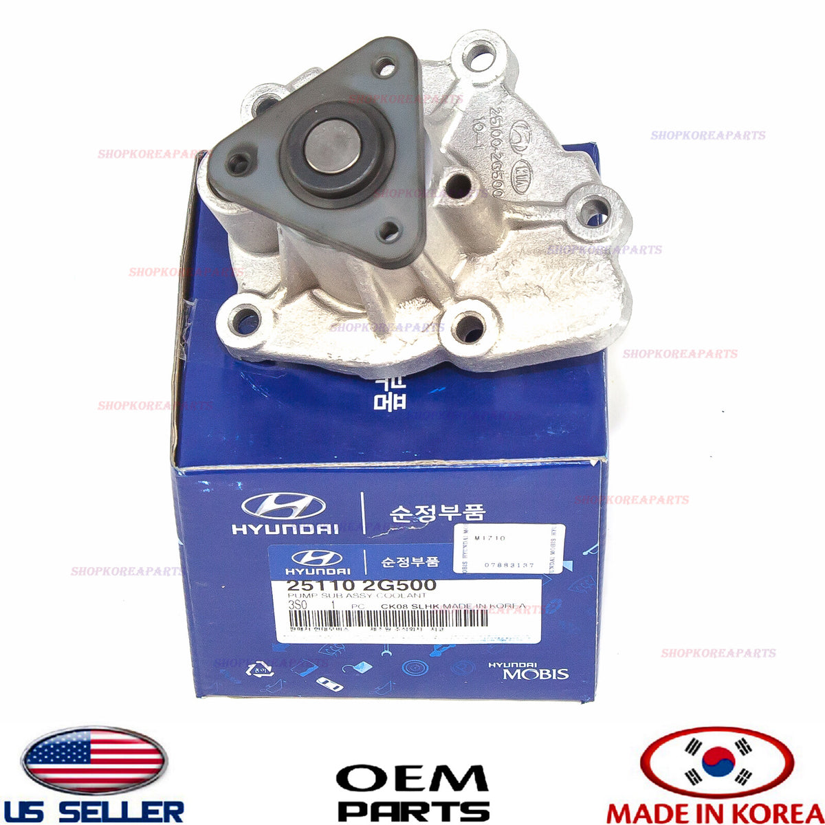 GENUINE Coolant Water Pump OEM Optima Sonata Sportage Sorento Tucson 2.4L 11-14