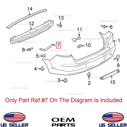 GENUINE Rear Bumper Bracket LEFT Driver Side ⭐OEM⭐ Lancer Sedan 2008-2017