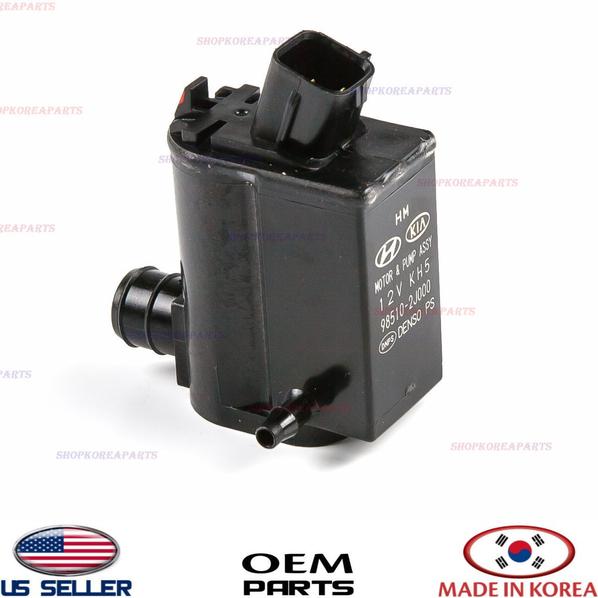 OEM Windshield Washer Pump GENUINE SANTA FE 2007-2012 SORENTO 11-14 985102J000