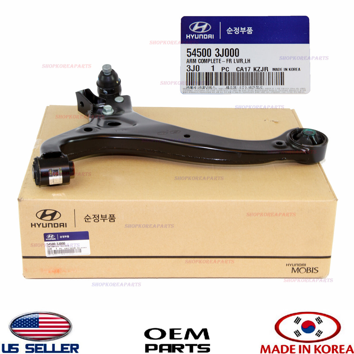 GENUINE Front Lower Control Arm LEFT Driver Side OEM Hyundai VERACRUZ 2007-2012