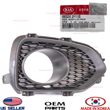GENUINE Front Bumper Right Fog Light Hole Cover OEM 2011-2013 Sorento *See NOTE*