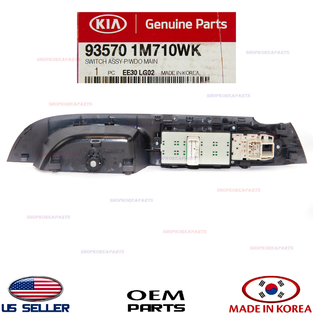 GENUINE Front Left Door Window Main Switch ⭐OEM⭐ KIA FORTE KOUP 2010-2013