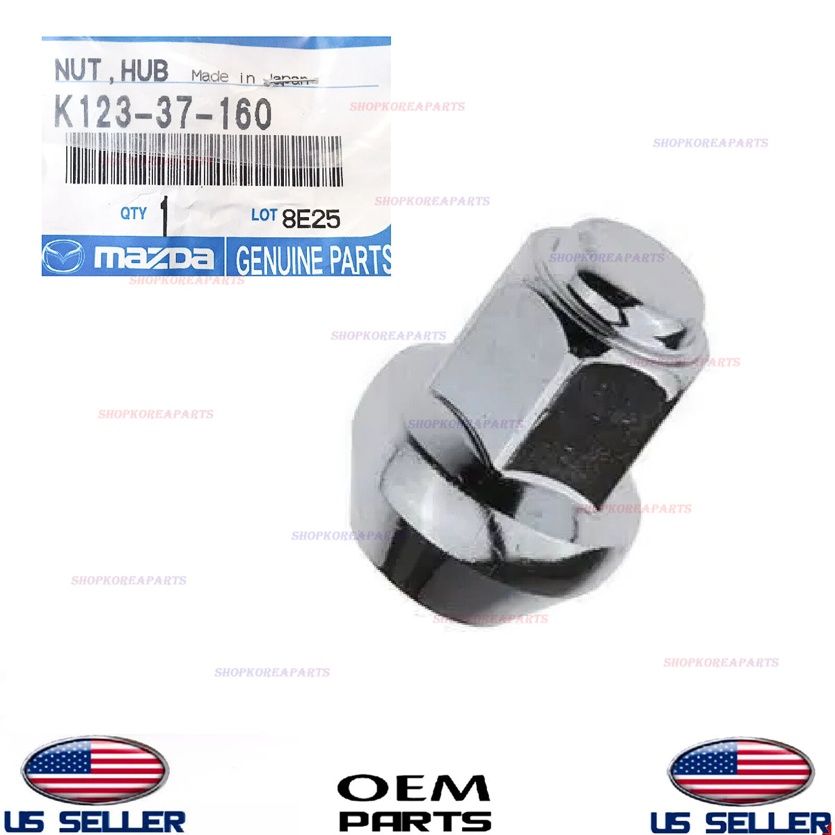 GENUINE OEM Wheel Lug Nut Mazda 2018-2020 *See List K123-37-160