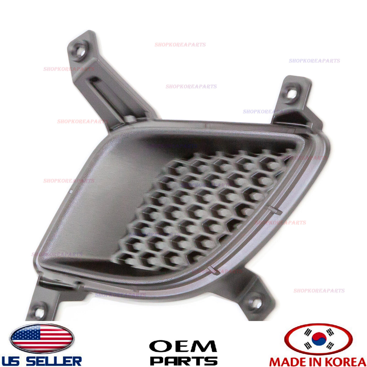 GENUINE Front Bumper Left Driver Side Fog Light Grille Hole Cover 2011-15 Tucson