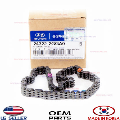 GENUINE Engine Oil Pump Timing Chain HYUNDAI KIA 2015-2023 *See compatibility