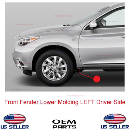 GENUINE OEM Front Lower Fender Molding Left Driver Side 14–20 Infiniti JX35 QX60