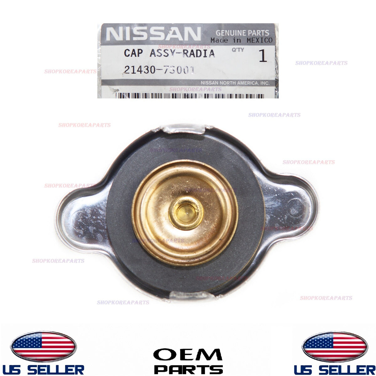 GENUINE Engine Coolant Radiator Cap OEM Nissan Infiniti *See compatibility
