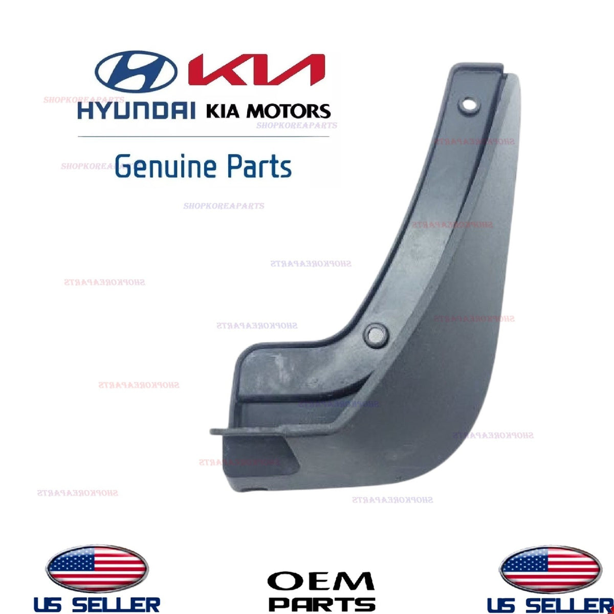 1pcs Rear RIGHT Passenger Side MUD GUARD FLAPS SPLASH SHIELD SONATA 2018-2019