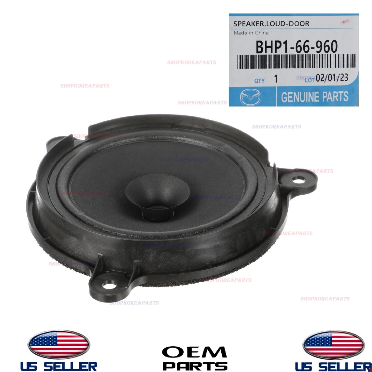 GENUINE OEM Audio Speaker LEFT or RIGHT 2014-2025 Mazda BHP1-66-960