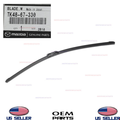 GENUINE OEM Front LEFT Driver Side Wiper Blade 2016-2023 Mazda CX-9 TK48-67-330