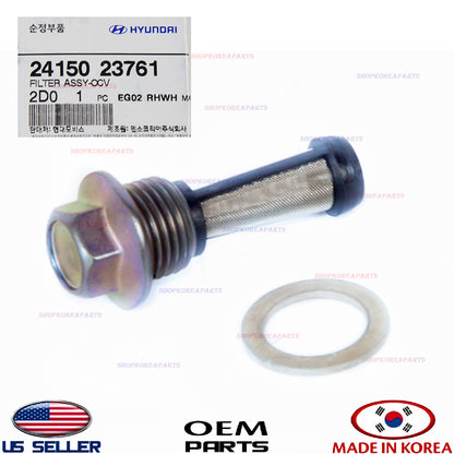 GENUINE OCV Oil Control Valve Filter OEM VARIOUS HYUNDAI KIA 2002-2012