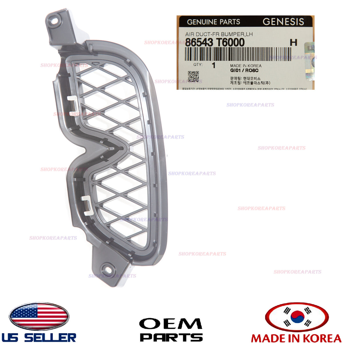 GENUINE Front Bumper Air Grille RIGHT Passenger Side OEM⭐ Genesis GV80 2021-2024