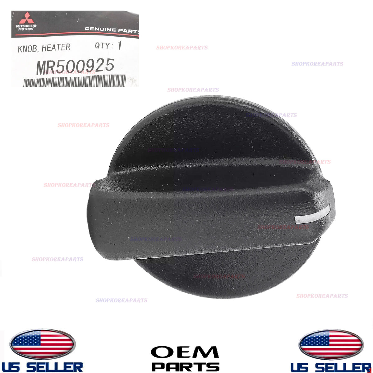 GENUINE Knob Heater Control Level ⭐OEM⭐ Mitsubishi Lancer 2002-2007 MR500925