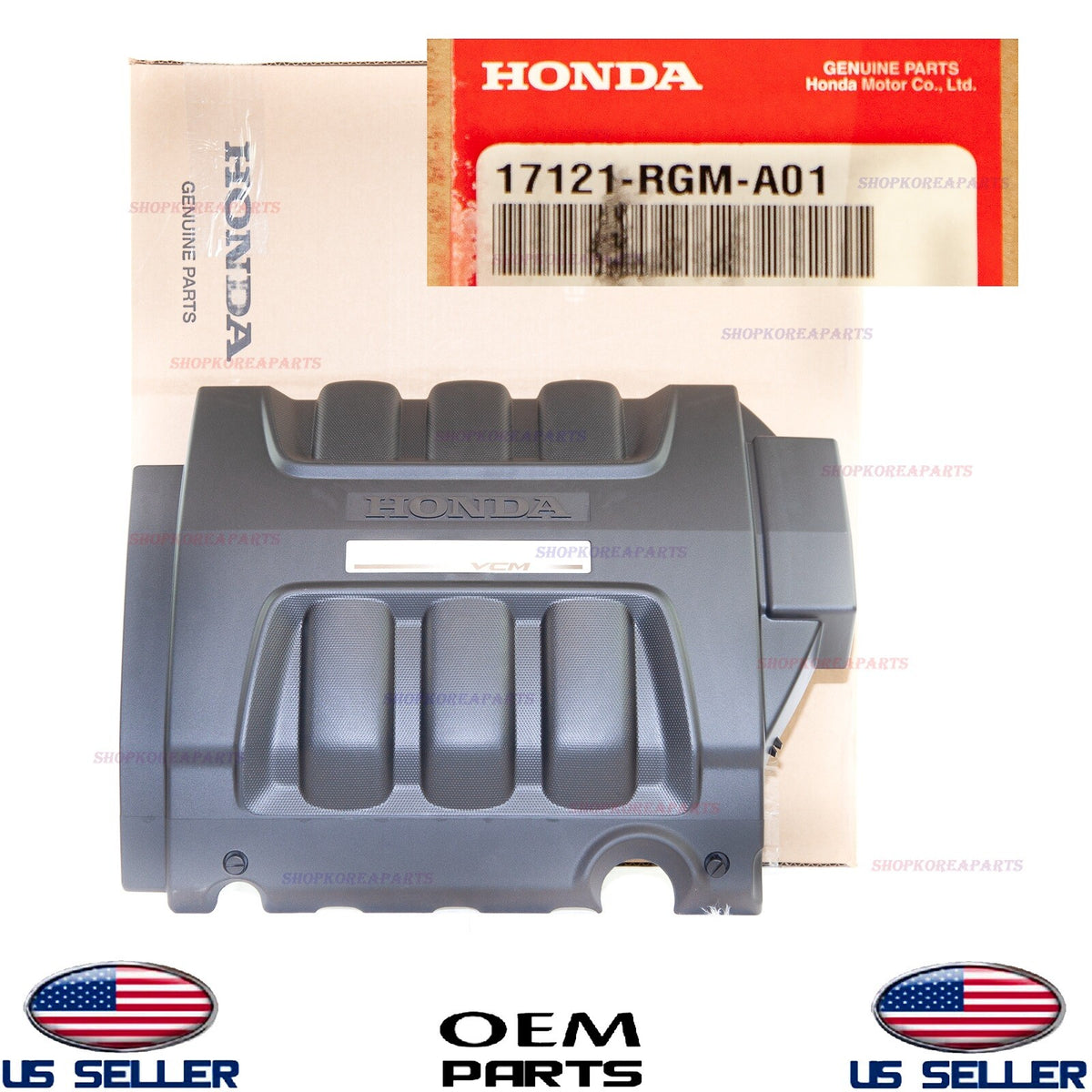 GENUINE Engine Cover Upper Plate, Appearance Cover OEM Honda Odyssey 3.5L 05-07