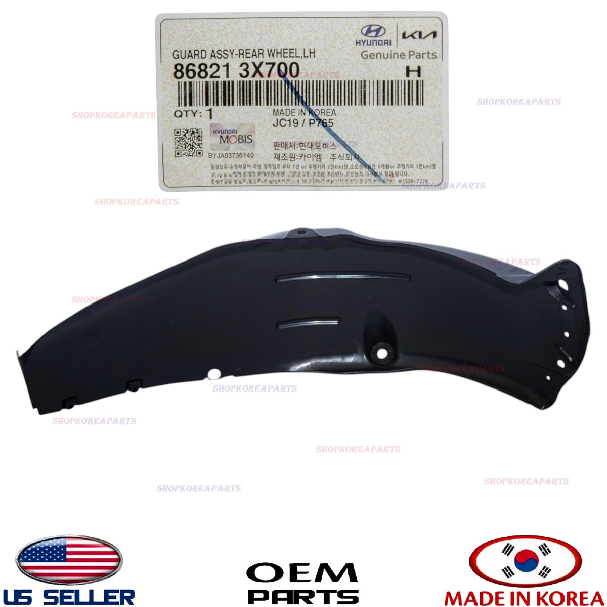 GENUINE Fender Liner Rear LEFT Driver Side ⭐OEM⭐ Hyundai Elantra Sedan 2014-2016