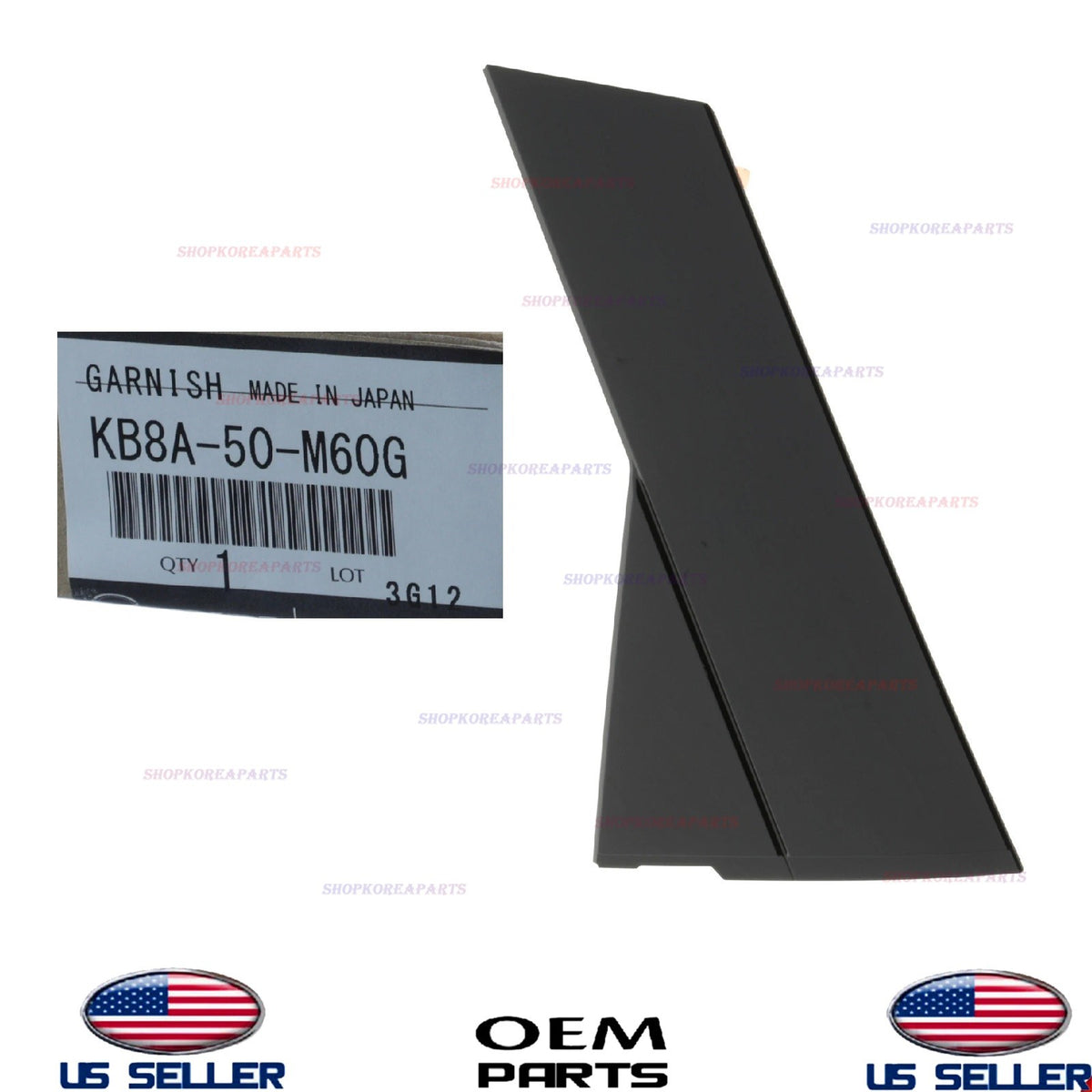 GENUINE Rear Door Molding Applique LEFT Driver Side 2017-2025 Mazda CX-5