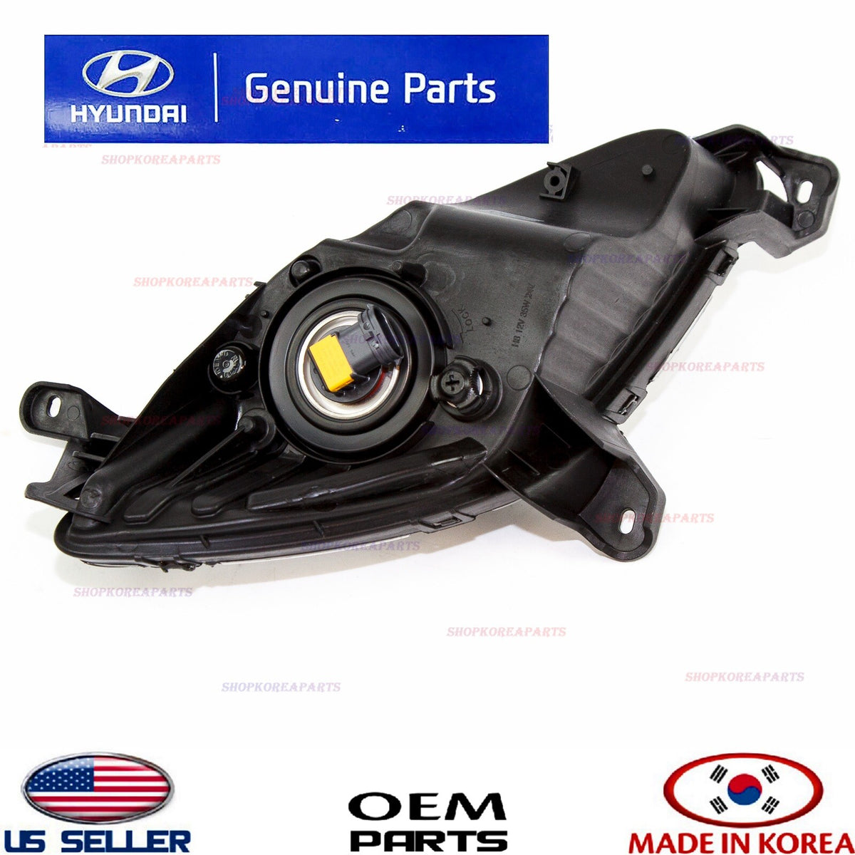 GENUINE Fog Light Lamp Left Driver Side OEM HYUNDAI GENESIS SEDAN 2012-2014