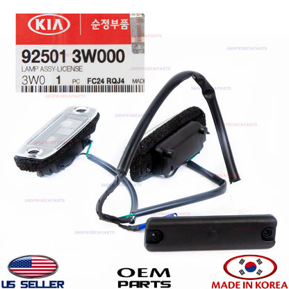 GENUINE Rear License Plate Lamp BOTH SIDES + Handle ⭐OEM⭐ SPORTAGE 2011-2016