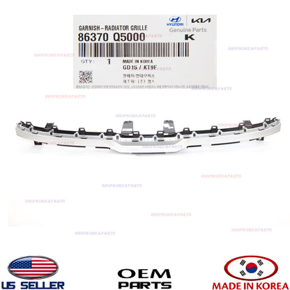 GENUINE Front Radiator Grille Trim Bezel Upper Garnish OEM Kia Seltos 2.0L 21-23