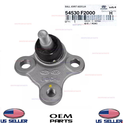 GENUINE OEM Front Lower Ball Joint Left Driver Side 2017-2024 Elantra Kona Forte