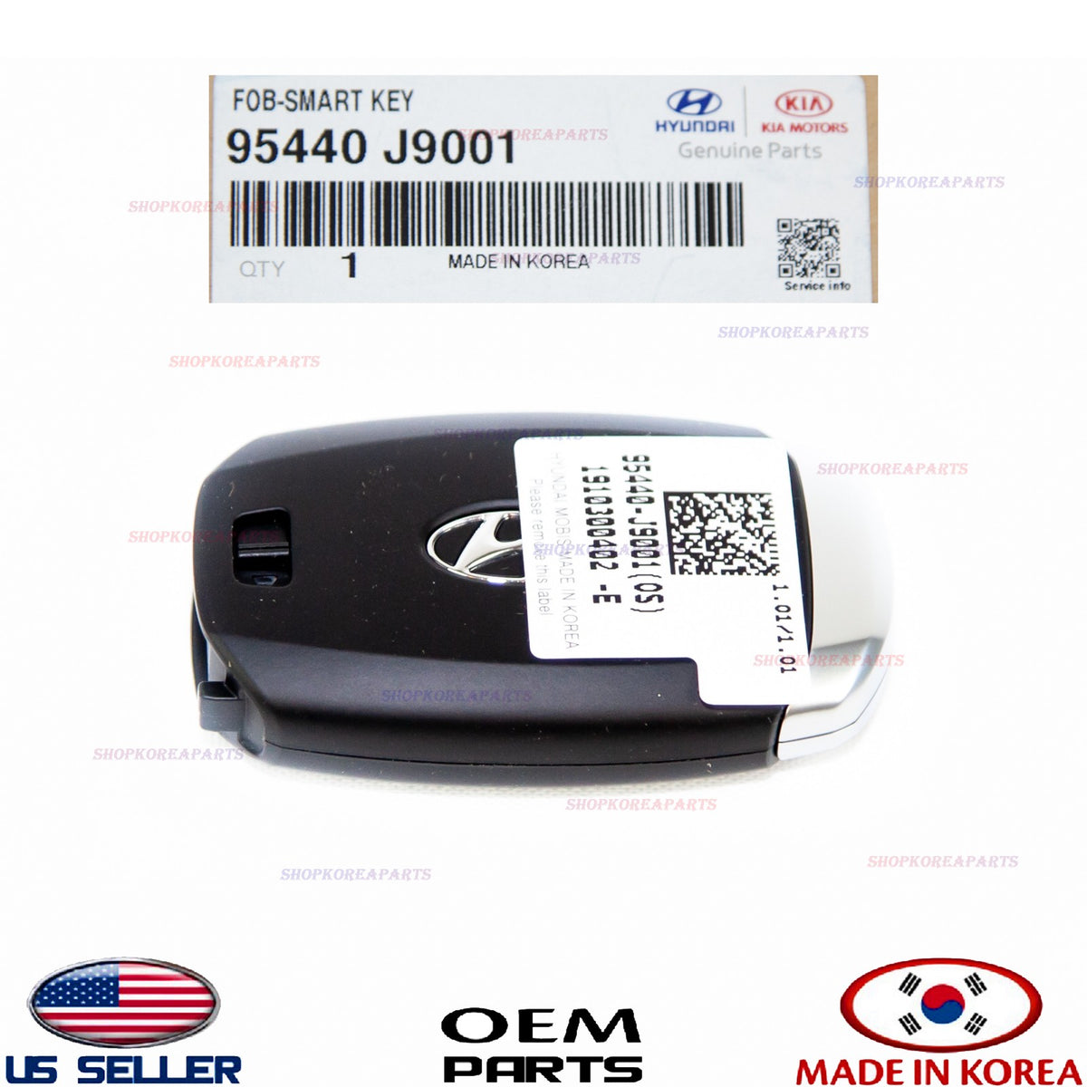 1pcs GENUINE SMART KEY REMOTE CONTROL Hyundai KONA 2020