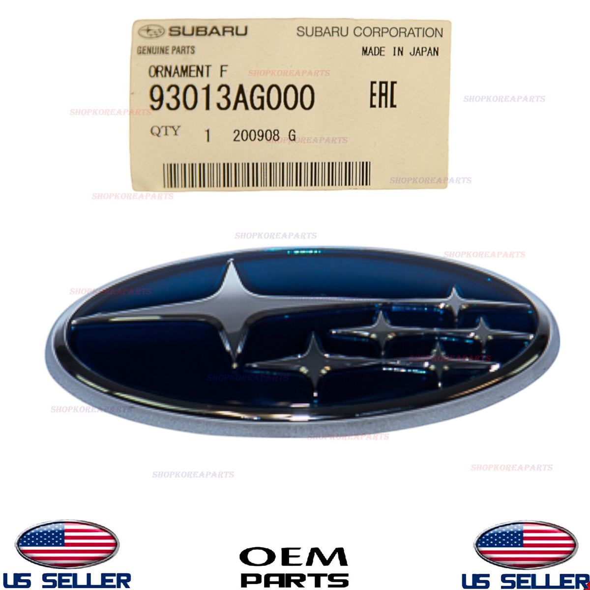 ✅GENUINE✅ Front Radiator Grille Emblem Logo ⭐OEM⭐ Subaru Legacy Outback 2005