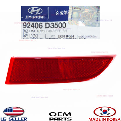 GENUINE Rear Bumper Reflector RIGHT Passenger Side ⭐OEM Hyundai Tucson 2019-2021