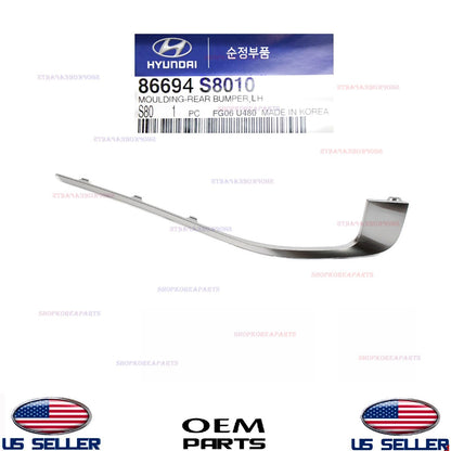 GENUINE OEM Rear Bumper Molding Left Driver Side 2020-2022 Hyundai Palisade