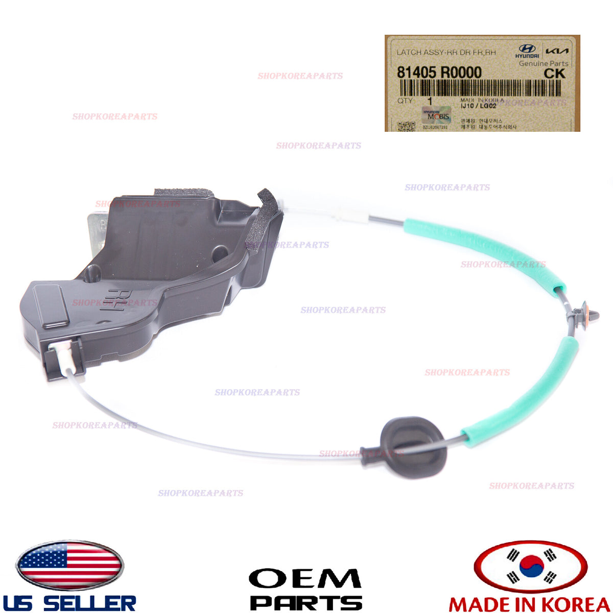 GENUINE Rear Sliding Door Front Lock RIGHT Passenger ⭐OEM Kia Carnival 2022-2026