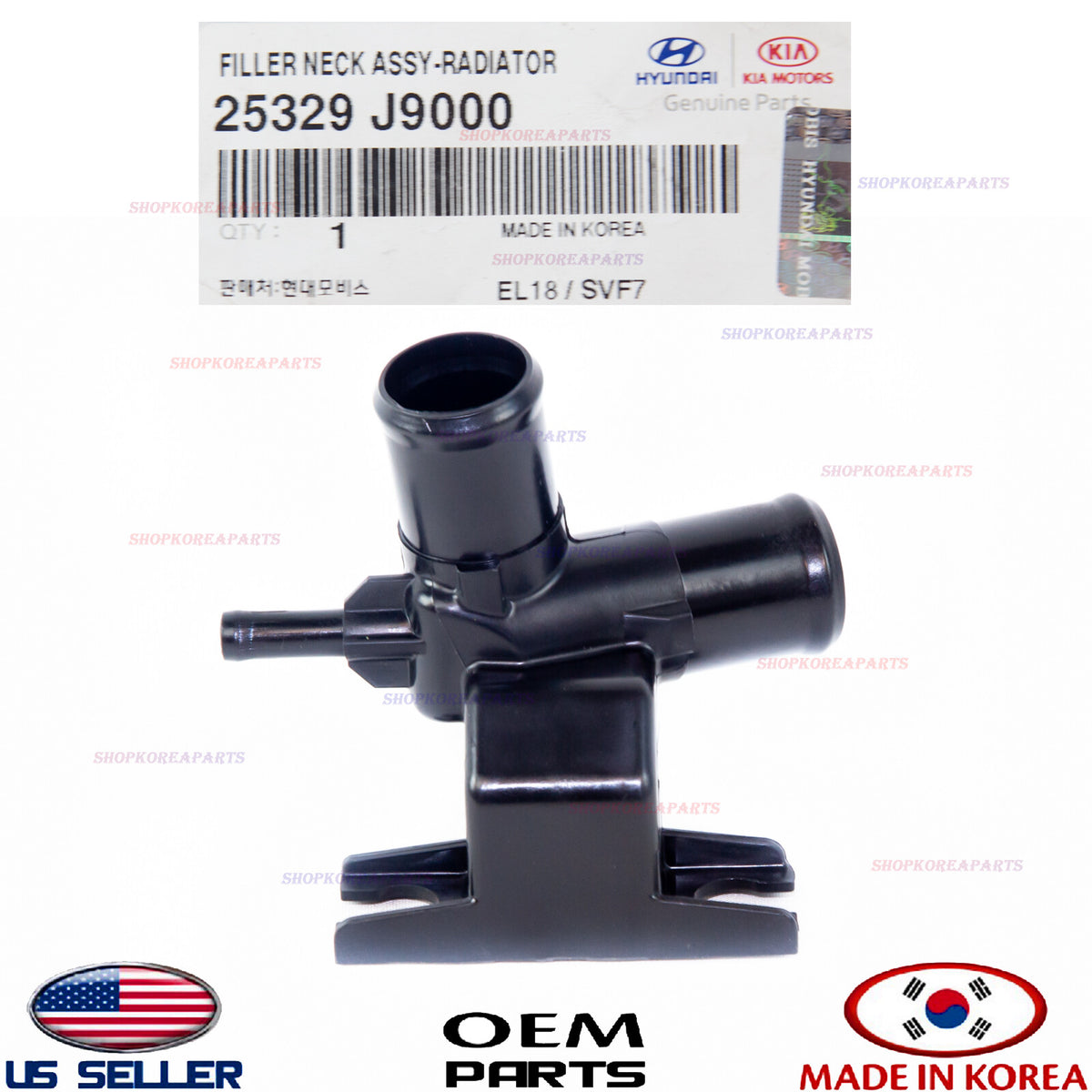 GENUINE Filler Neck Radiator Engine Coolant ⭐OEM⭐ HYUNDAI KONA 1.6L turbo 18-21