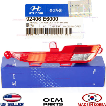 GENUINE Reflector Rear Right Passenger Side OEM Sonata Hybrid PLUG-IN 2016-2017