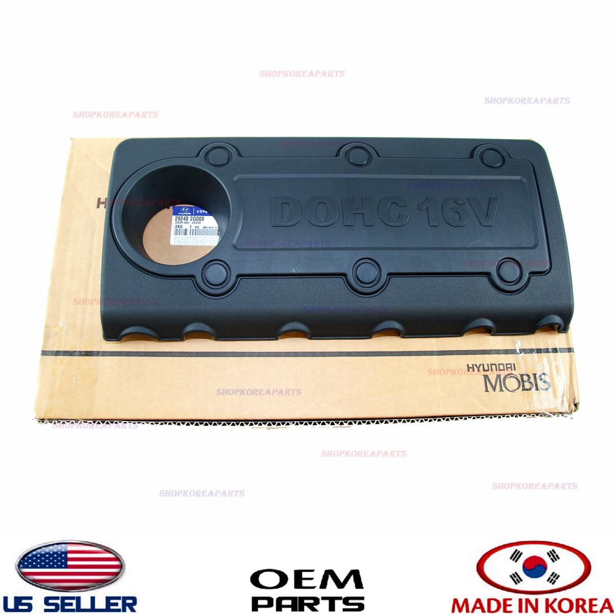 GENUINE Engine Cover ⭐OEM⭐ HYUNDAI KIA 2.0L 2.4L 2010-2013 *See compatibility