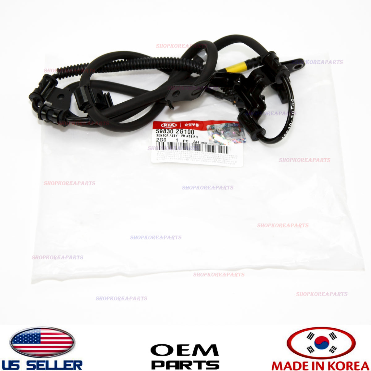 ABS WHEEL SPEED SENSOR FRONT RIGHT GENUINE! KIA OPTIMA 2006-2010 598302G100