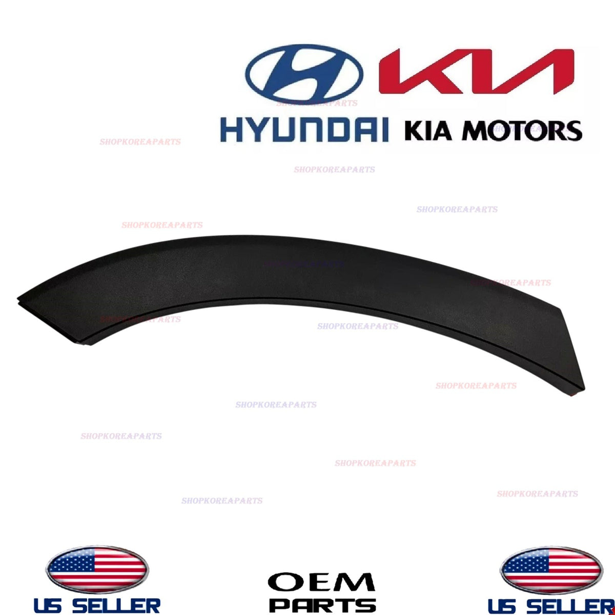 GENUINE OEM REAR Fender Wheel Molding RIGHT Passenger Side 2021-2023 Santa Fe