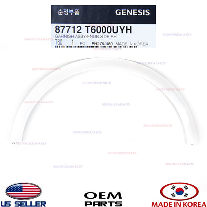 GENUINE Front Fender Wheel Molding RIGHT Passenger Side ⭐ GENESIS GV80 2021-2026